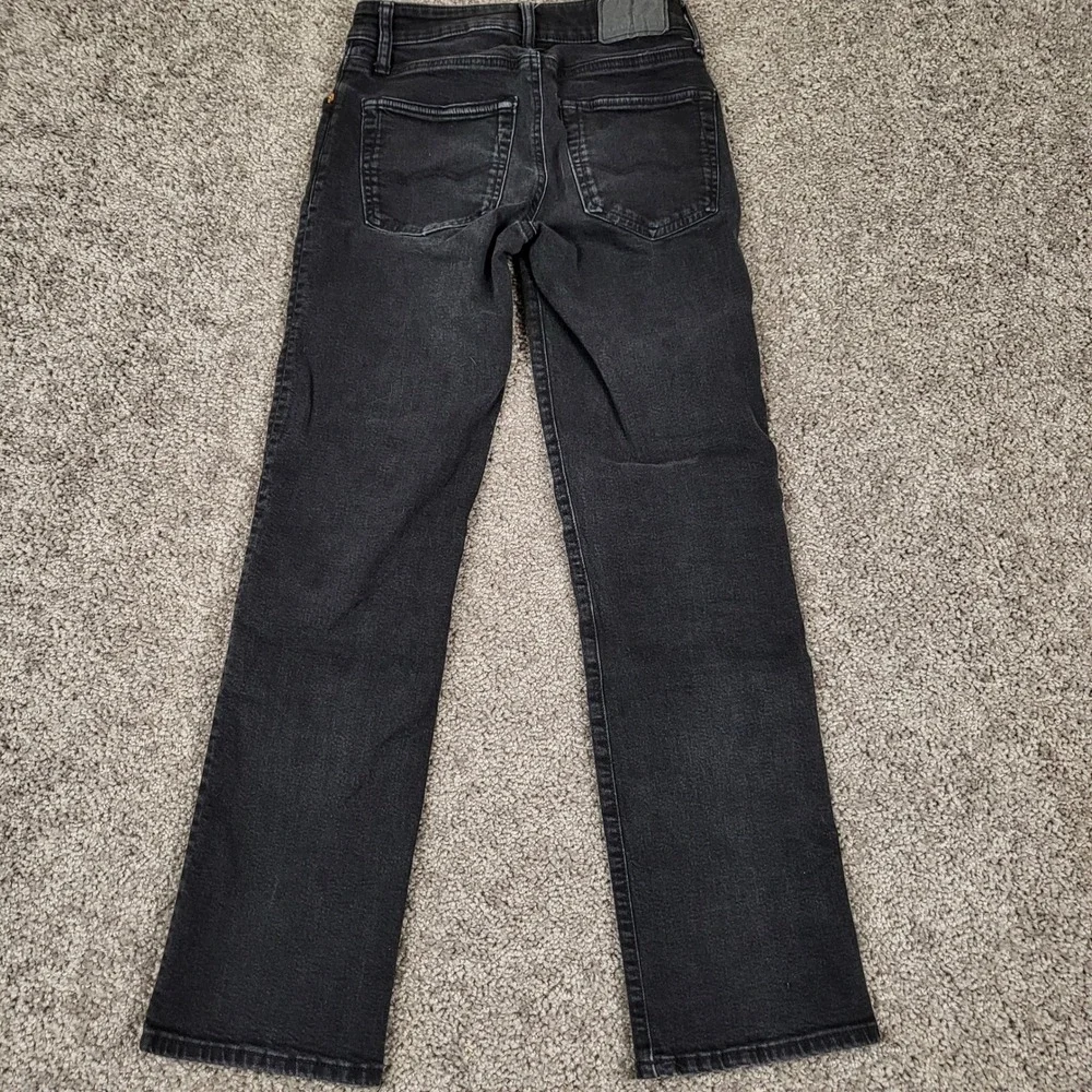 American Eagle Bootcut Jeans Mens 26x30 Black Excellent AirFlex+ 871446912